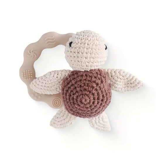 Crochet Turtle Teether